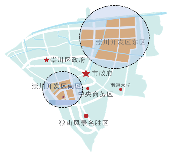 南通市崇川市126亩工业用地招拍挂拿地，七通一平2