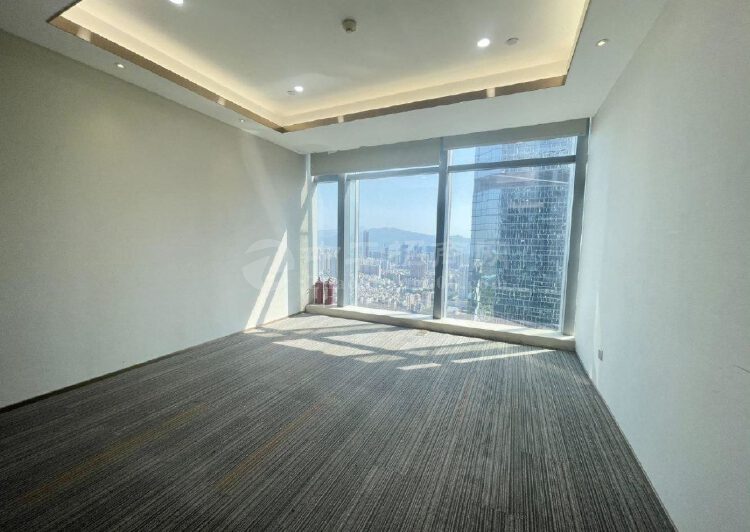 龙华拎包入住豪装电梯口单位370平高层无遮挡办公室出租5