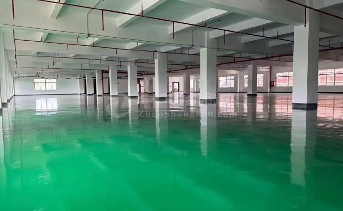 龙南联全新装修标准厂房仓库出租，整层2300平，大小可分租