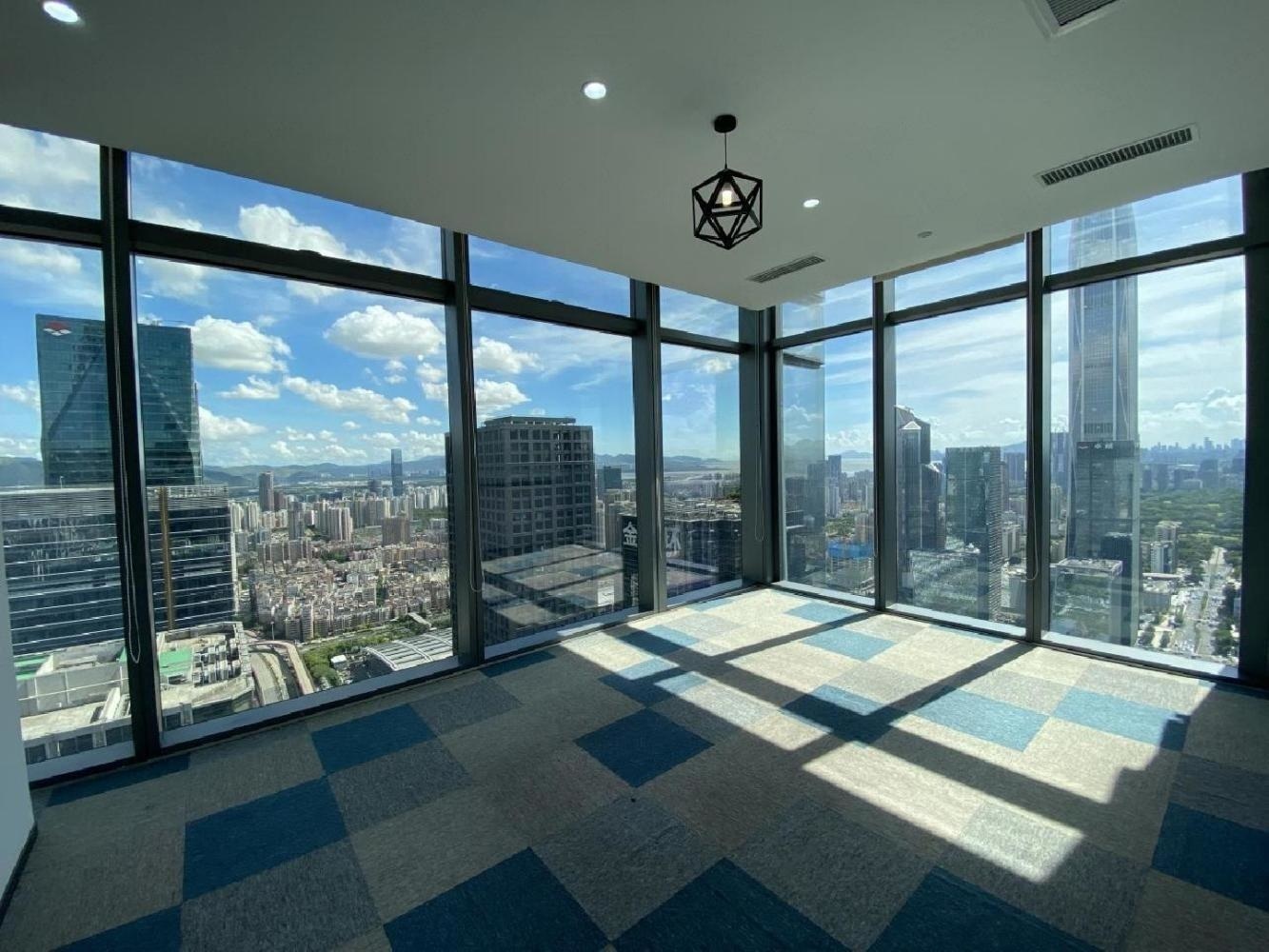 俯瞰莲花山深业上城3000平超高整层适合做企业总部