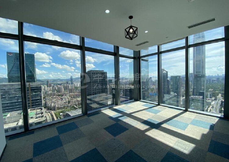 俯瞰莲花山深业上城3000平超高整层适合做企业总部5
