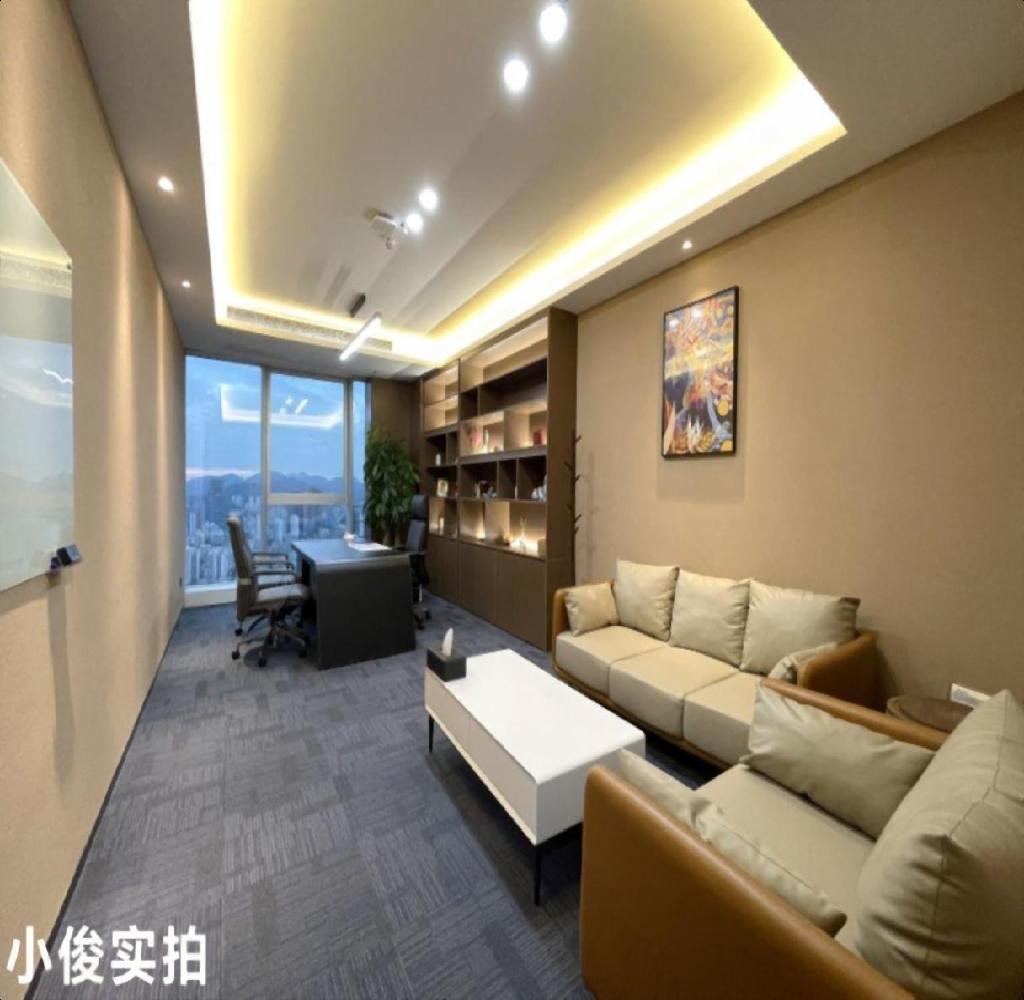 免租期6个月！前海香缤金融中心丨低价办公室出租1088平！