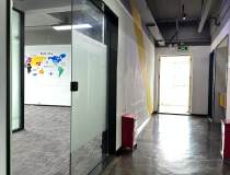 沙井地铁站国税局精装修小面积办公室出租带空调和办公家具