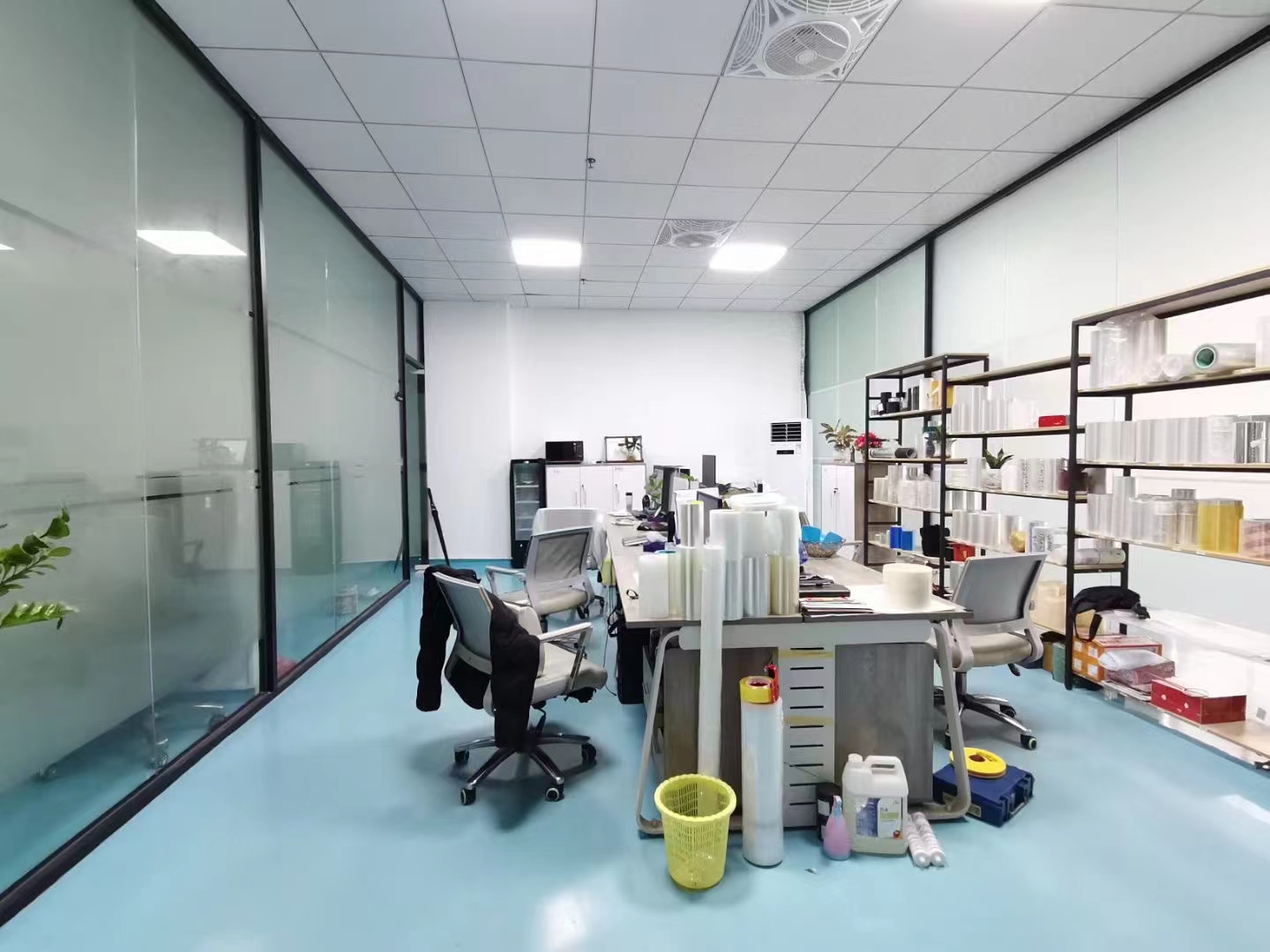 福永桥头楼上1600㎡精装修厂房出租设施配套齐全交通方便 福永桥头楼上1600㎡精装修厂房出租设施配套齐全交通方便