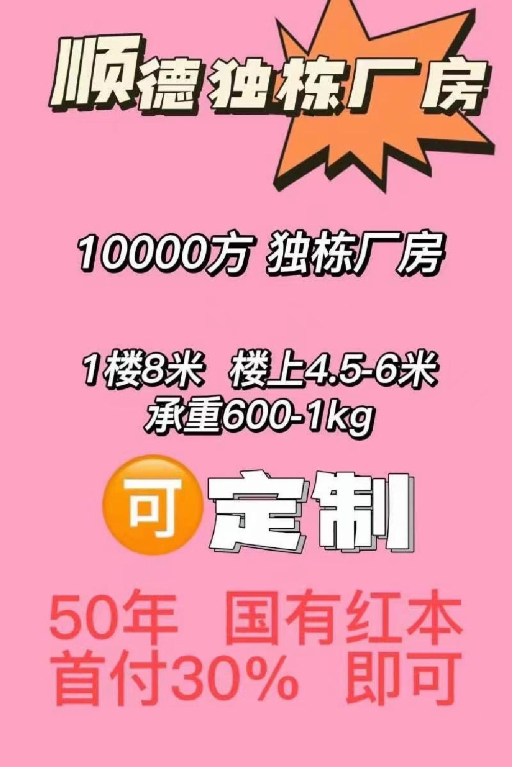 中山全新厂房出售3500元/平500起无税收要求1