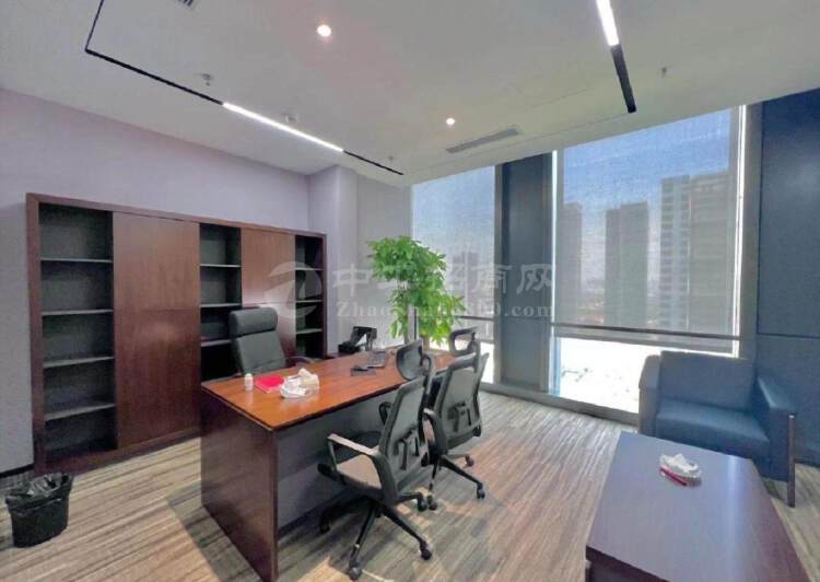 科技园豪华装修办公室中国储能大厦500平豪装带家私拎包办公8