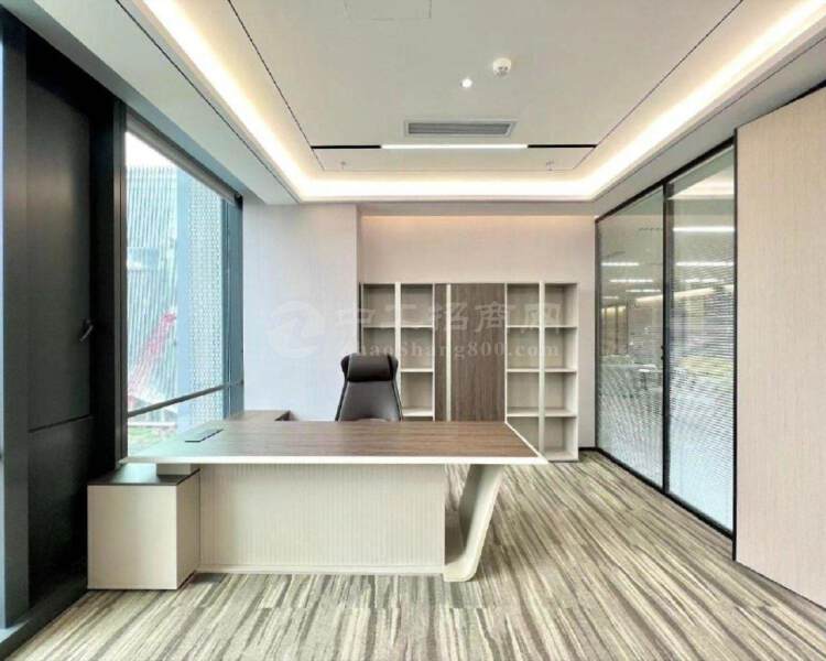 科技园豪华装修办公室中国储能大厦500平豪装带家私拎包办公