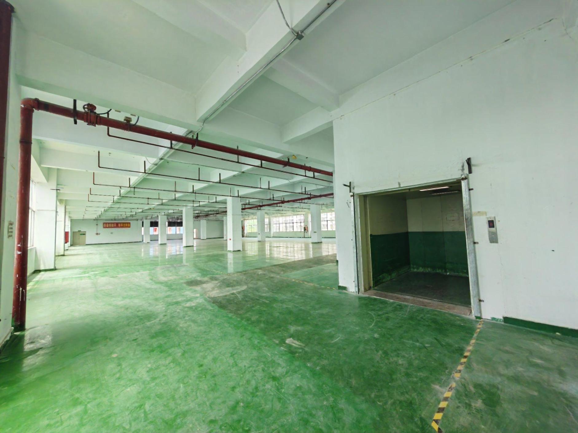 西丽阳光工业区新出楼上2000平仓库厂房出租