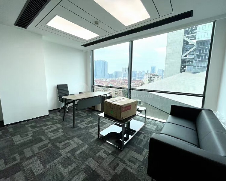 大冲科技园精装修办公室300平，带家私，拎包办公，采光通透