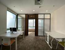 南头精装办公室68平户型方正，采光通透，视野开阔，带家私