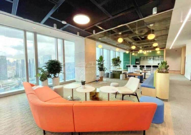 深圳湾后海总部基地联想后海中心500平精装户型办公室交通便利8