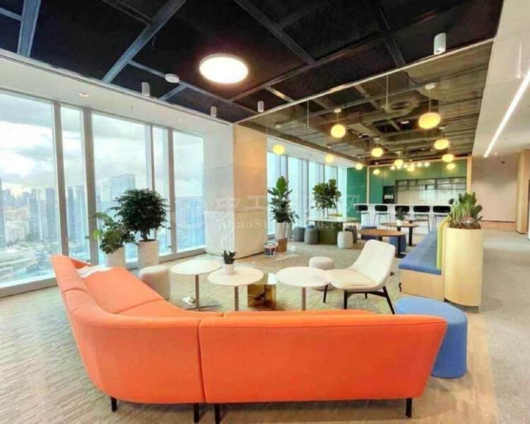 深圳湾后海总部基地联想后海中心500平精装户型办公室交通便利