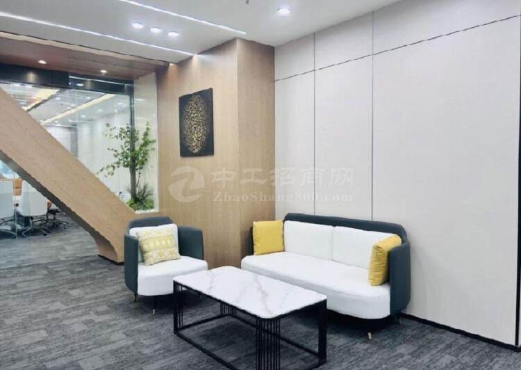 南山科技园深圳湾科技生态园520平精装办公室双面采光+8