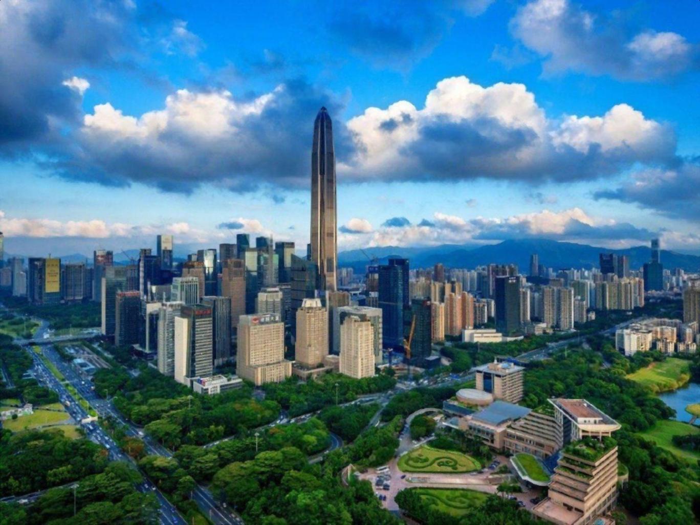 深圳的帝国大厦CBD平安金融中心连层精装出租