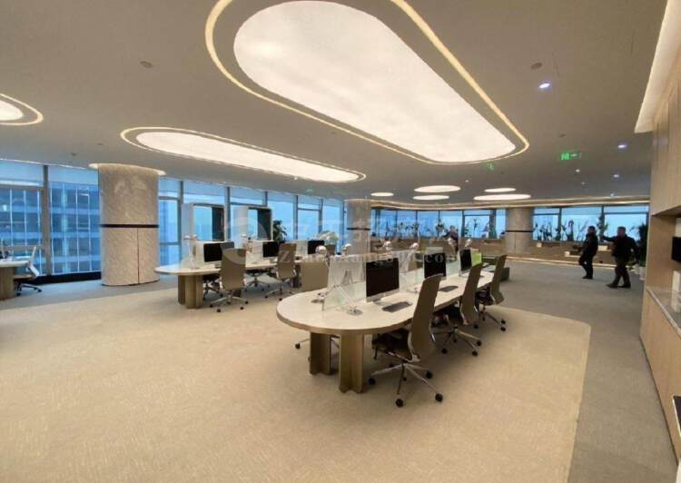 前海湾招商前海国际中心800平全新精装全套家私高层海景6