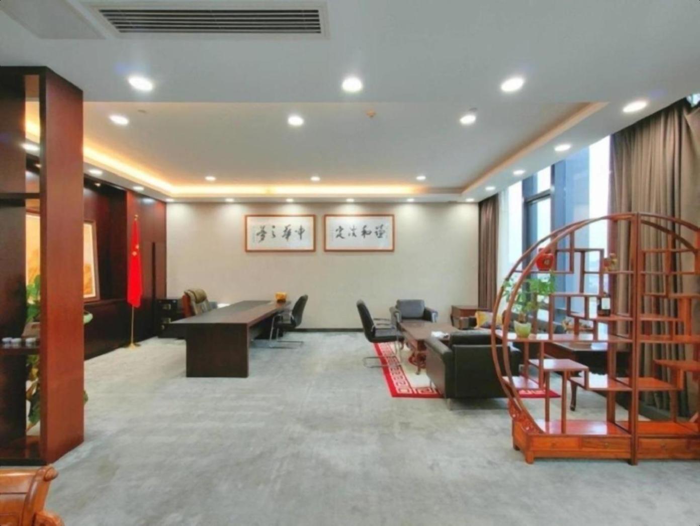 深圳京基滨河时代大厦豪装1000平电梯口带家私户型方正配套全