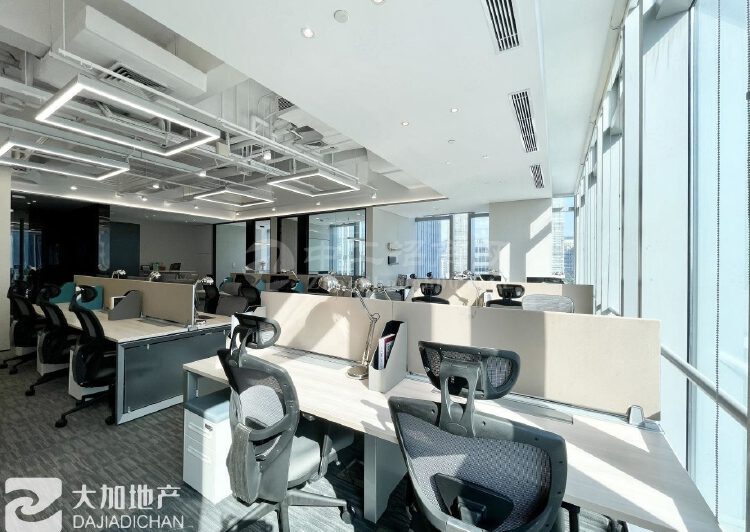 后海中心，开发商直租226平精装小面积办公室8