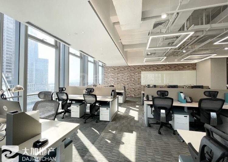 后海中心，开发商直租226平精装小面积办公室2