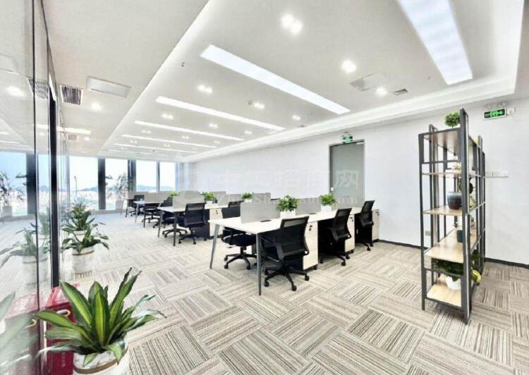 深圳北站HBC汇隆中心300平精装办公室出租带全套家私9