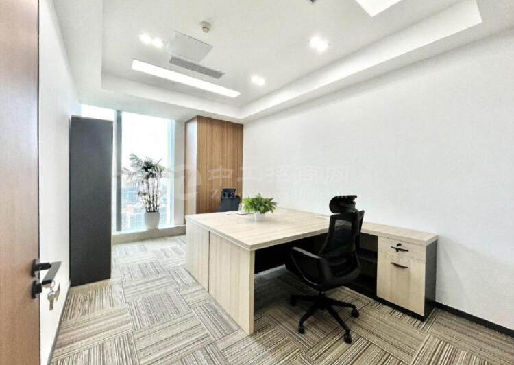深圳北站HBC汇隆中心300平精装办公室出租带全套家私2