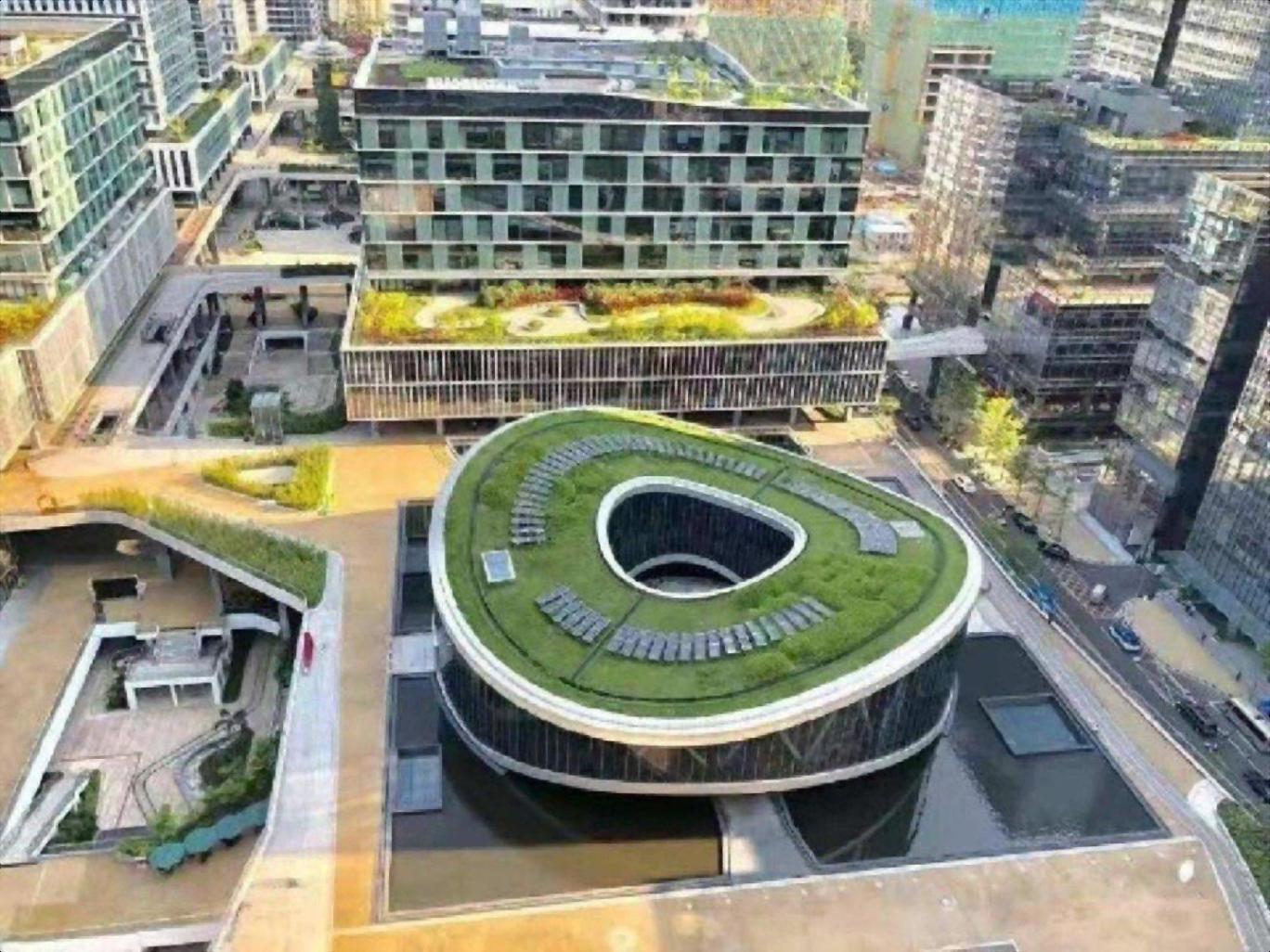 科技生态园高层豪装1000平米大阳台看海景总部！！