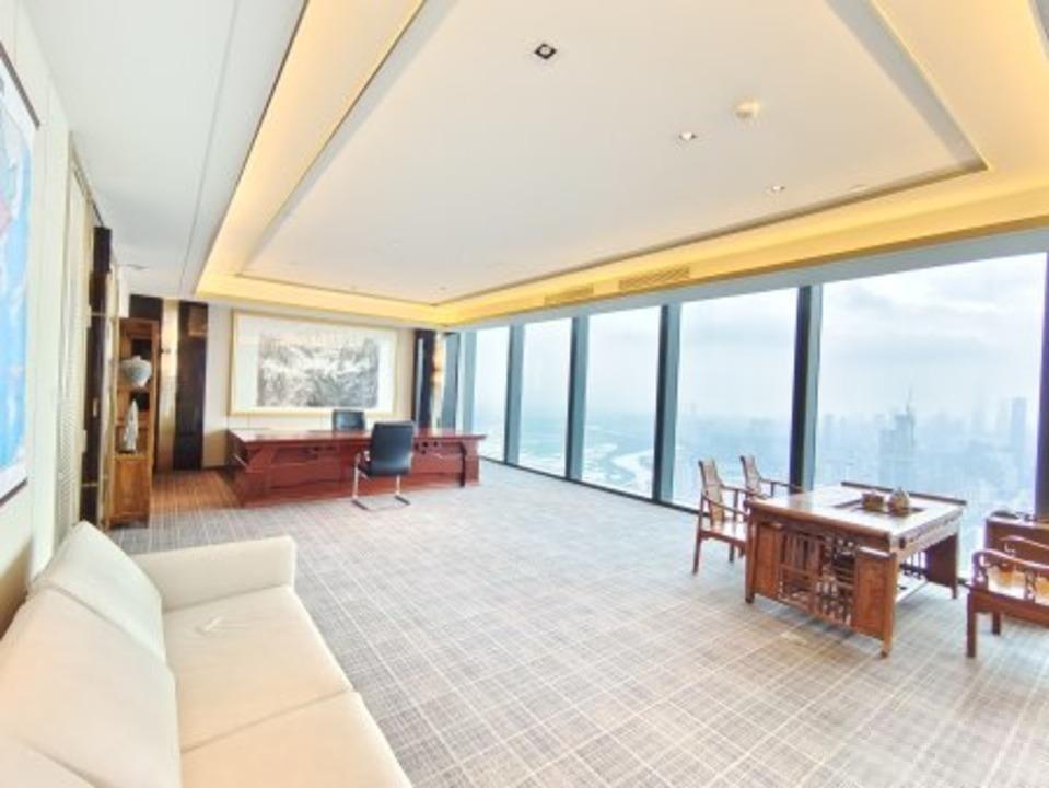 免租6个月全球第八高摩天地标京基100大厦豪装IBC环球商务