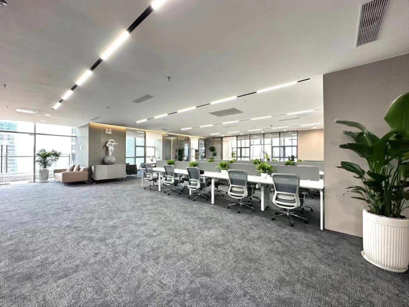 特价出租！彩讯科技大厦500平精装办公室带全套家私出租！