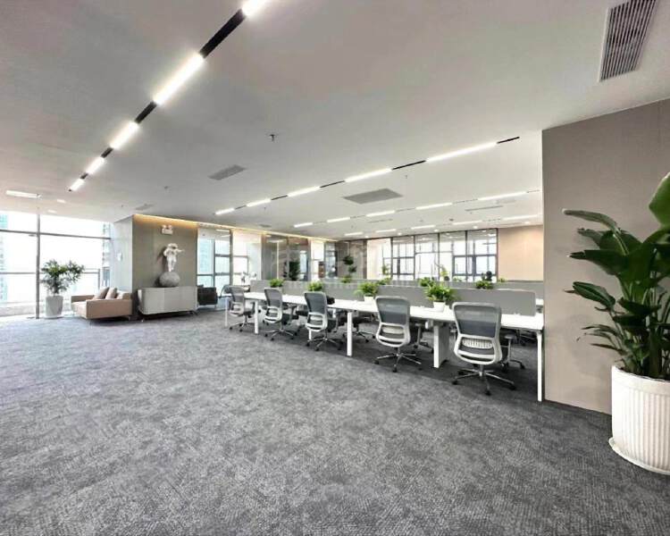 特价出租！彩讯科技大厦500平精装办公室带全套家私出租！