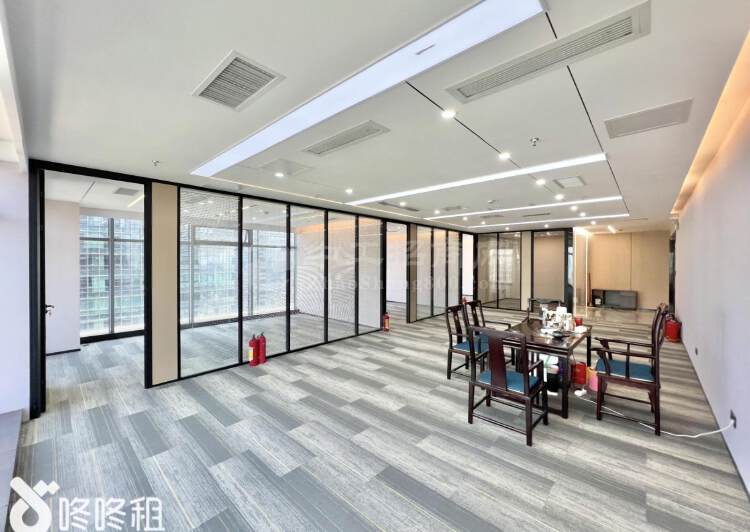 科技园南区精装办公室200平电梯口单位可配齐家私比邻腾讯总部4