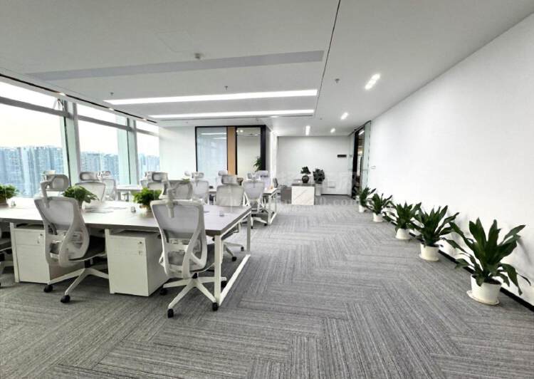 深圳北宝山时代大厦精装办公室大小面积带家私空调4