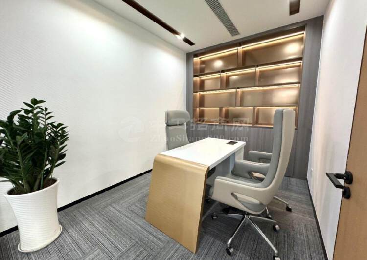深圳北宝山时代大厦精装办公室大小面积带家私空调2