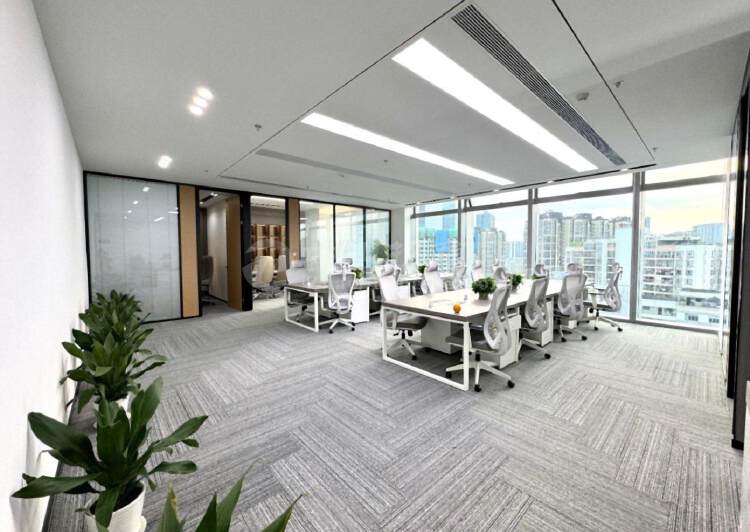深圳北宝山时代大厦精装办公室大小面积带家私空调6