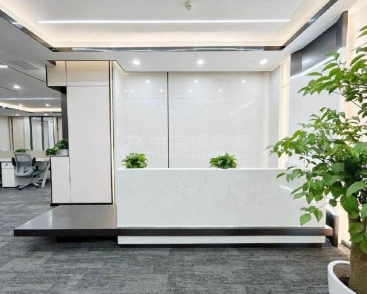 科技园南区高新南地铁口科技生态园500平精装办公室双面