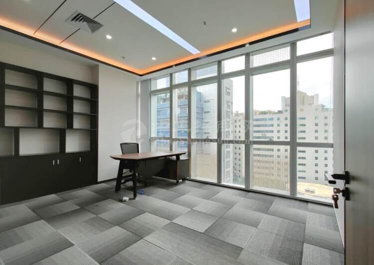 讯美科技广场写字楼办公室免租期长豪华装修258平拎包入住3