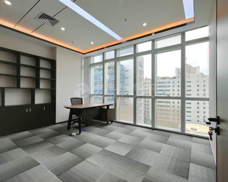 讯美科技广场写字楼办公室免租期长豪华装修258平拎包入住