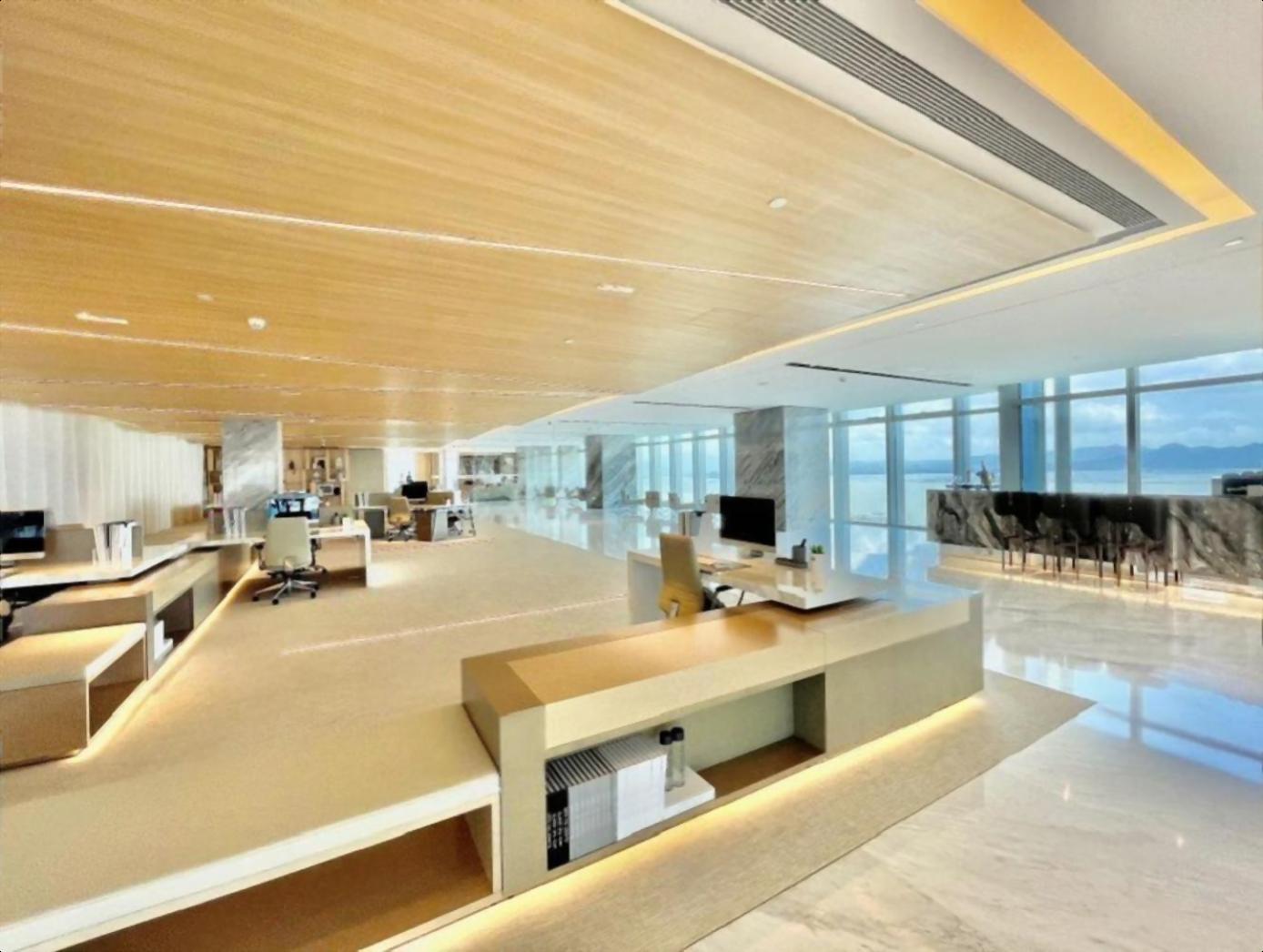 科技园，中国储能大厦精装636平大前台带家私，高层采光好