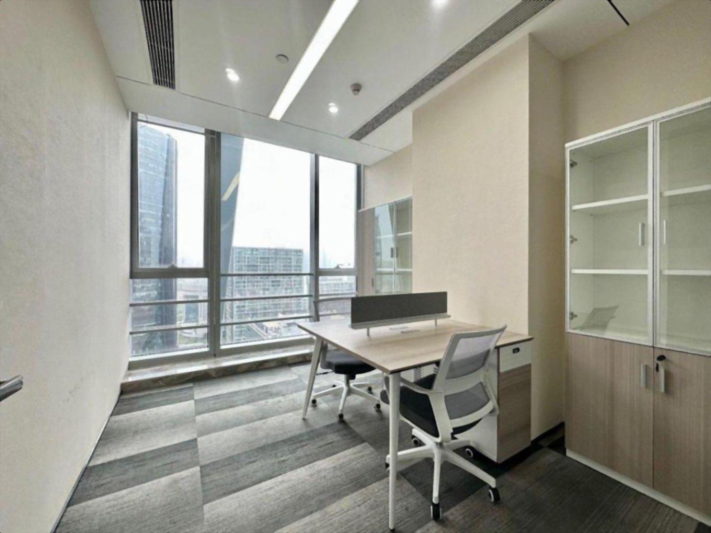 深圳星河双子塔，突出形象可以定制装修，办公室出租租赁