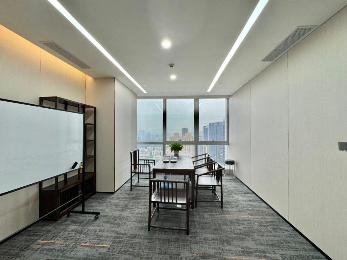 华润置地大厦500平全新精装修带家私高区双面采光