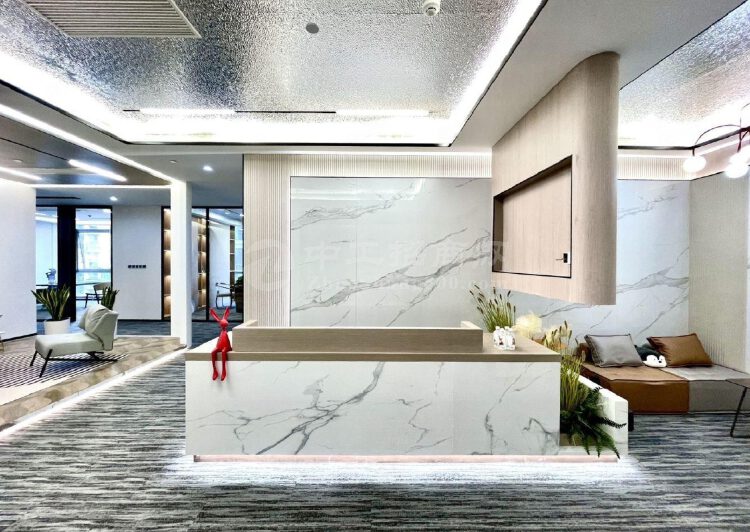 博地精装500平办公室丨全新全套家具丨高区无遮挡视野丨随时看2