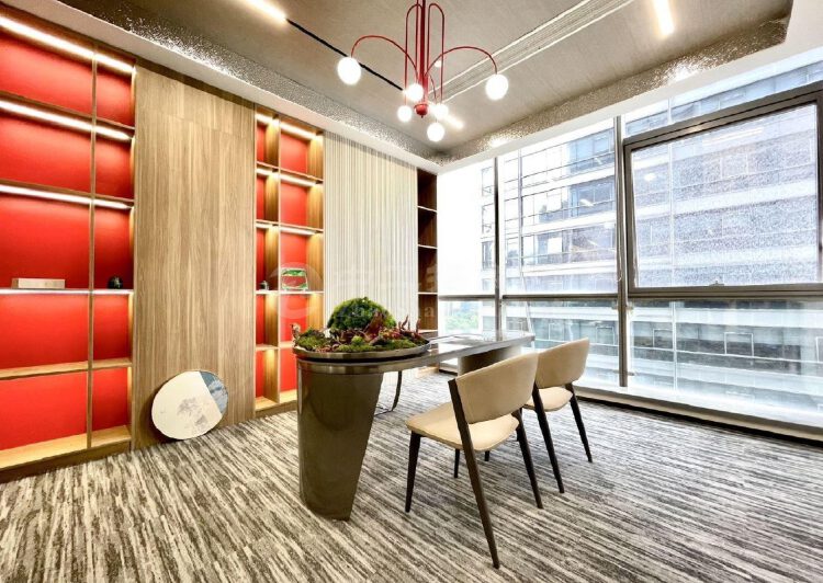 博地精装500平办公室丨全新全套家具丨高区无遮挡视野丨随时看7