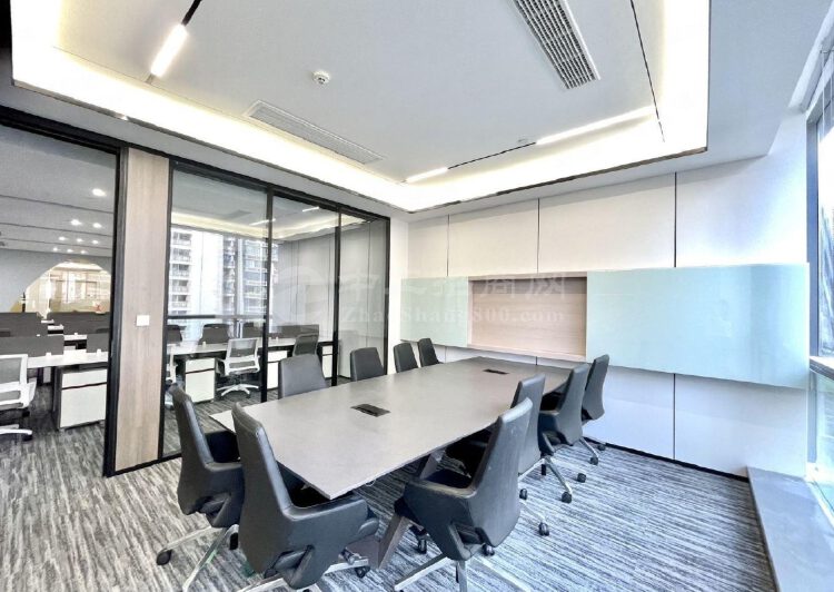 博地精装500平办公室丨全新全套家具丨高区无遮挡视野丨随时看9