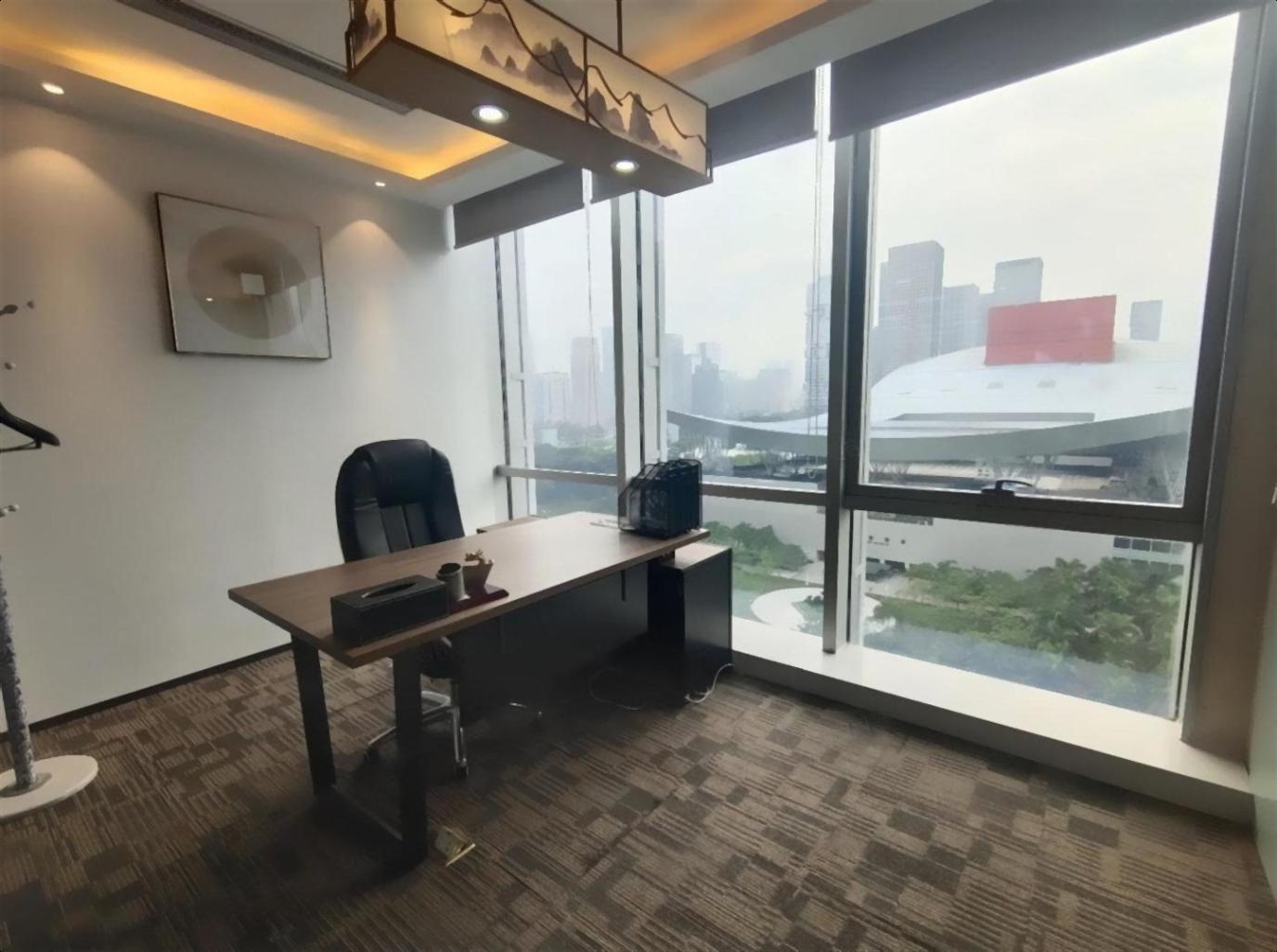 深圳湾总部基地中海油大厦豪装800平高层看一线海景