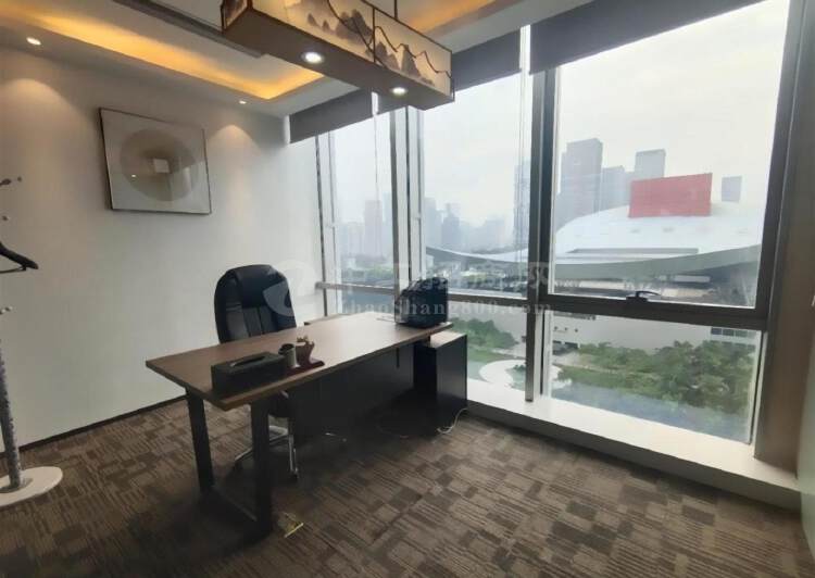 深圳湾总部基地中海油大厦豪装800平高层看一线海景2