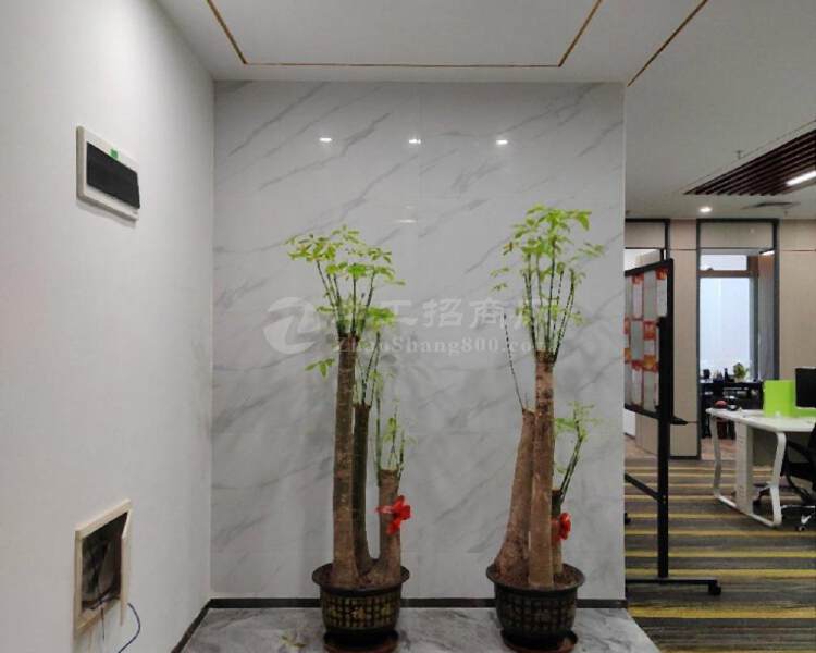 龙华双地铁站精装办公室面积65-468平送花园免租期长