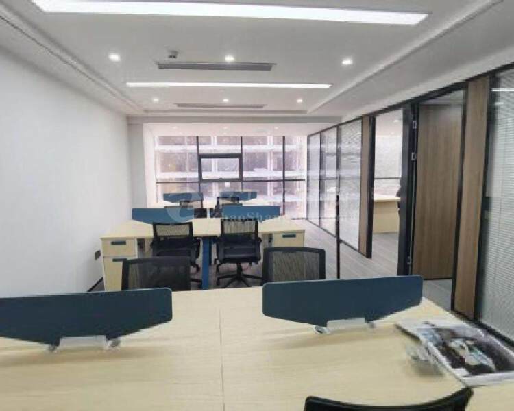 坂田五和站坂田集团商务中心158平精装修带家私办公室出租
