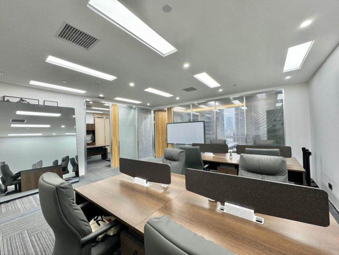 高新园办公室295平带精装修2加1格局大冲商务中心