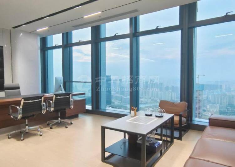 开发商汉京金融中心500平豪华装修家私齐全采光好高使用率7