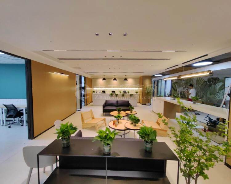 南山科兴科学园精装小办公室出租，共享前台会议室和公共活动区