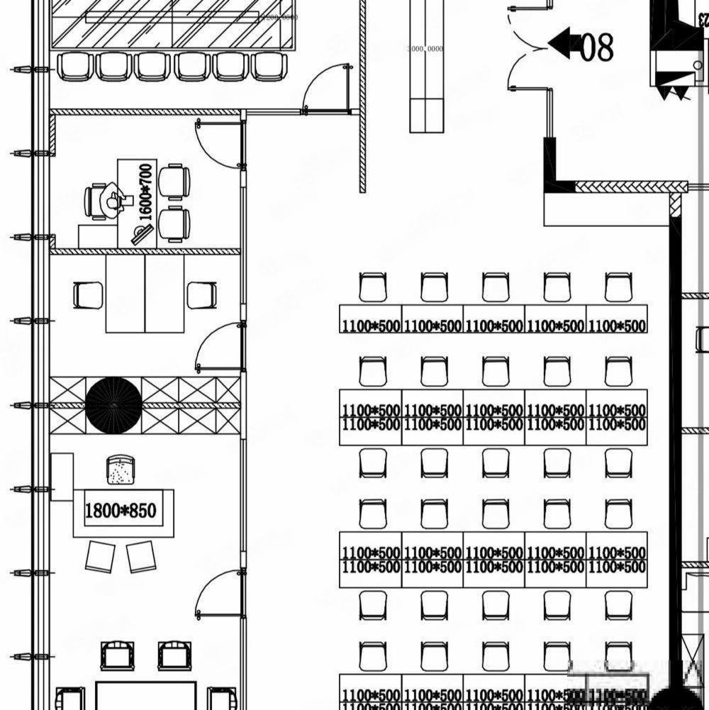 福永地铁80至300平方精装带落地窗办公写字楼出租赁9