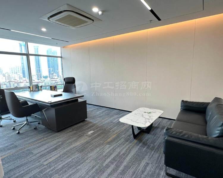 特价招租！讯美科技广场300平精装办公室！带全套办公家私！